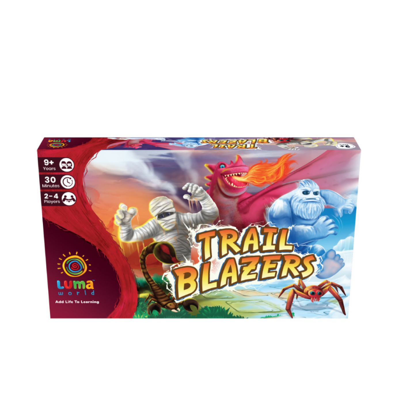 Trail Blazers: A Memory + Strategy Board Game - Age 9+