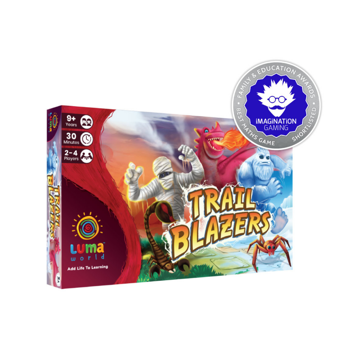 Trail Blazers: A Memory + Strategy Board Game - Age 9+