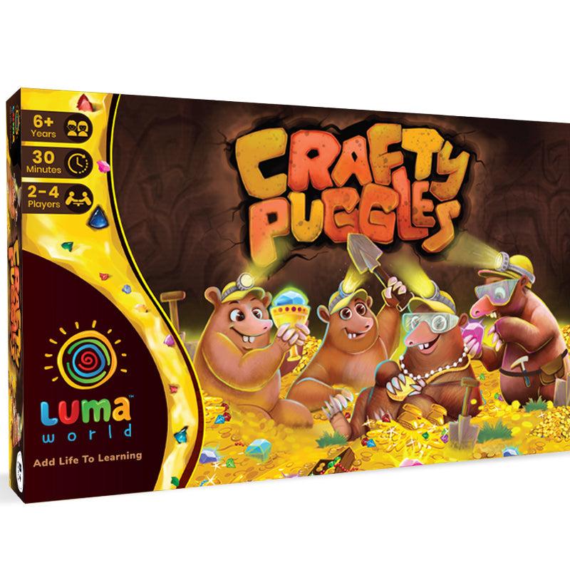 Crafty Puggles Strategy Board Game box
