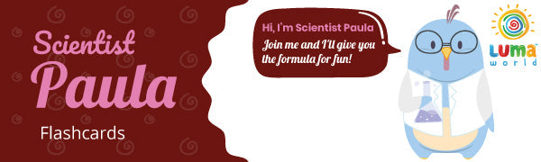 Back cover of Scientist Paula Flashcards