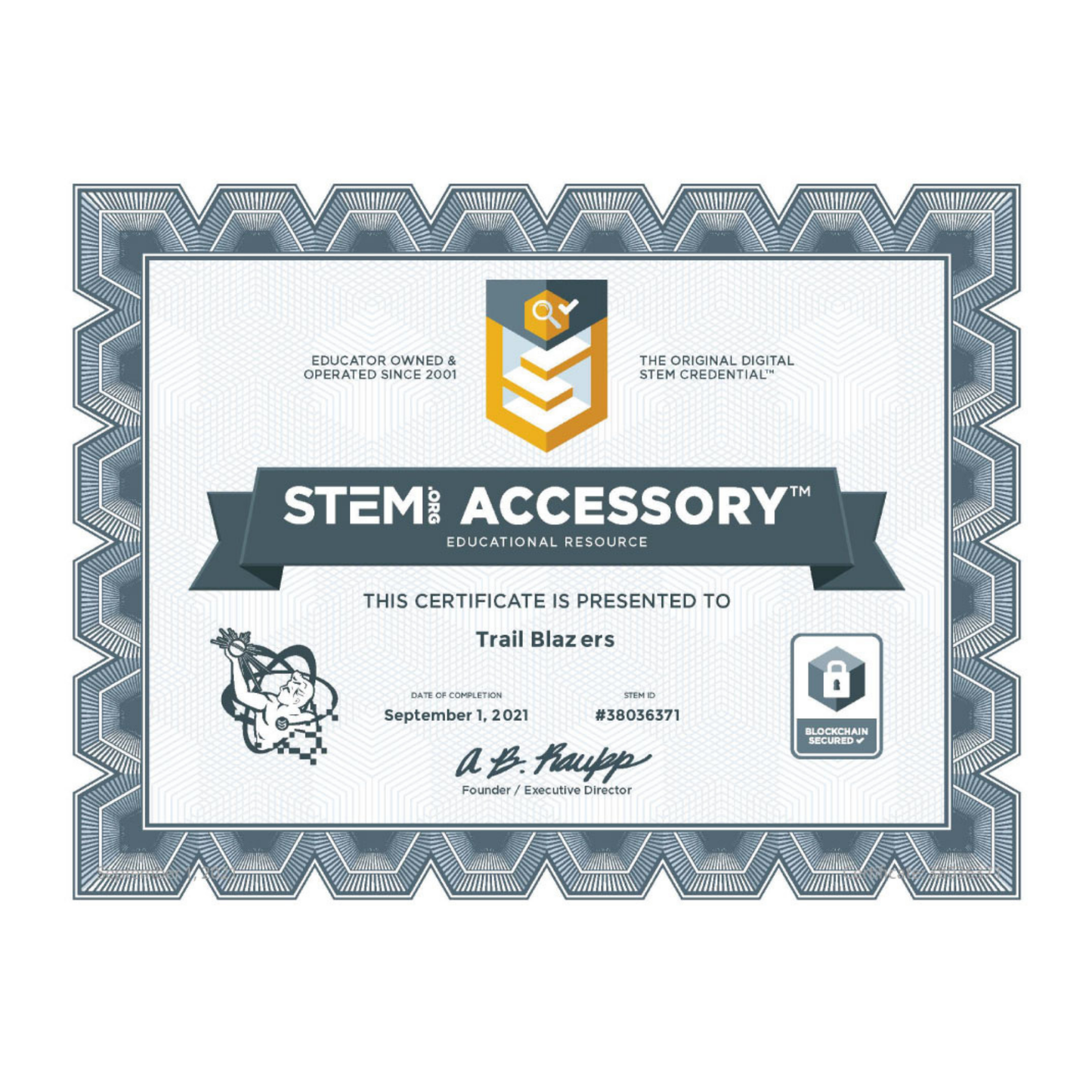 stem board games:  Trail Blazers board game