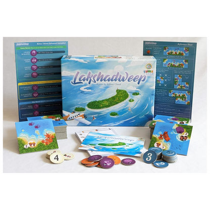 Lakshadweep: A Tile Placement Strategy Game - Age 10+