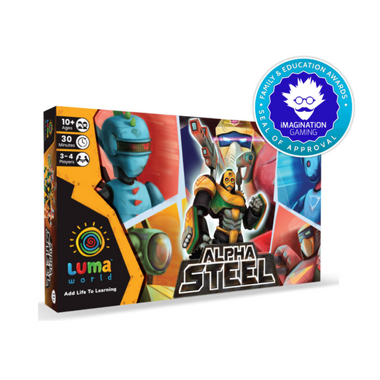 Alpha Steel strategy board game for kids 10+