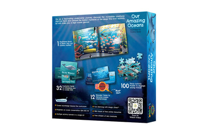 Our Amazing Oceans: A 4-in-1 Activity Kit - Age 5+